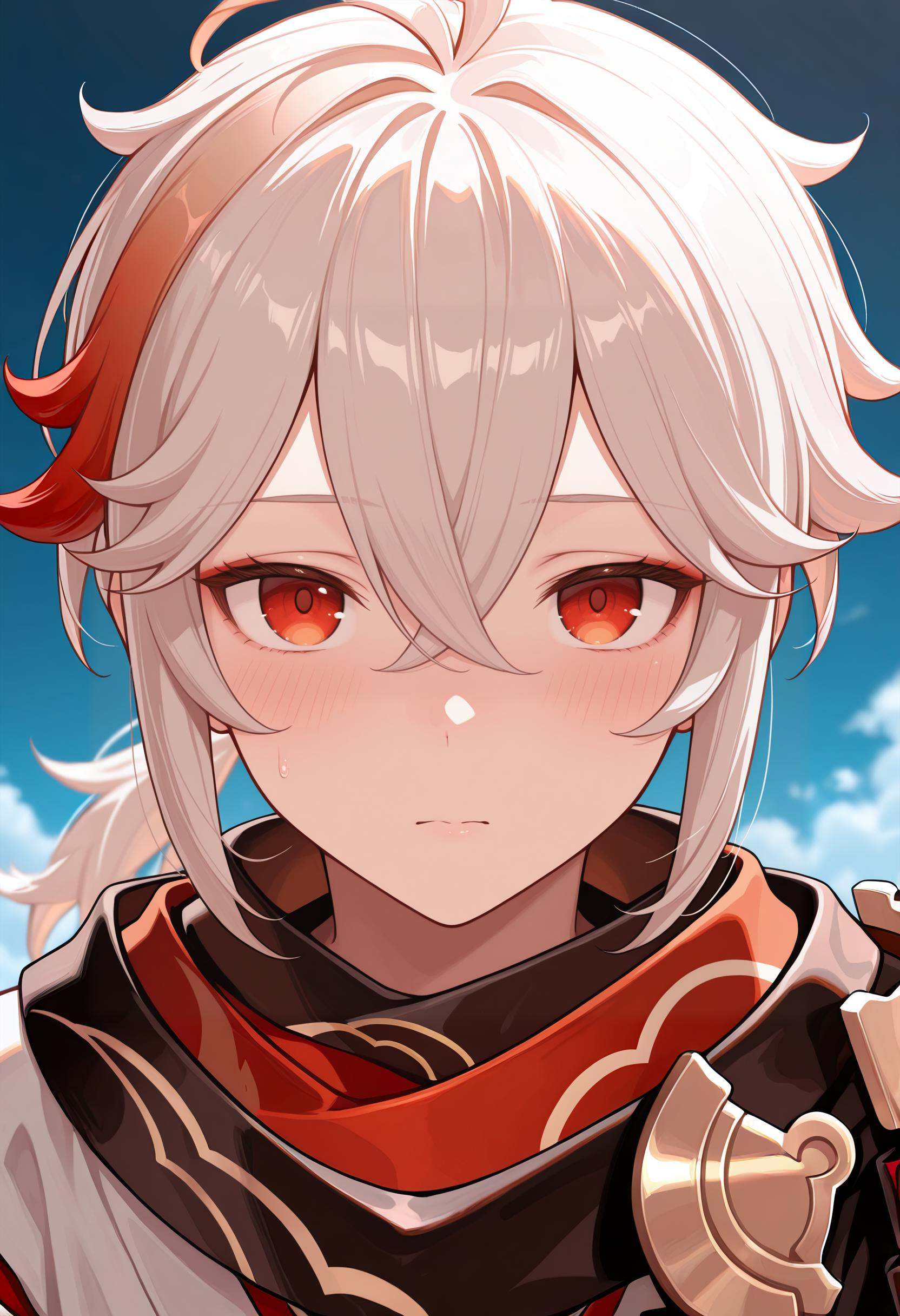 1boy,  kaedehara kazuha,  amazing quality on Tensor.Art