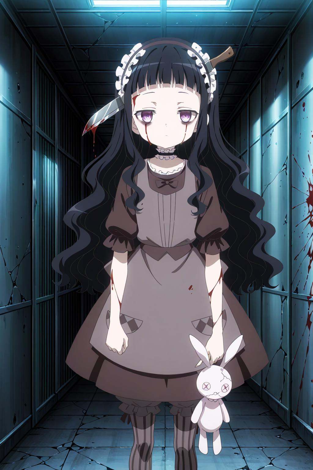 hardgore alice,  looking at viewer,  expressionless on Tensor.Art