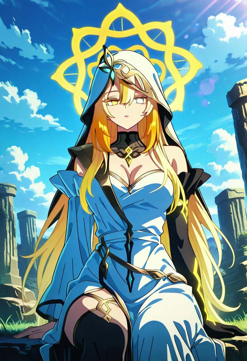 NaberiusRhinedottirGI,  1girl,  solo on Tensor.Art