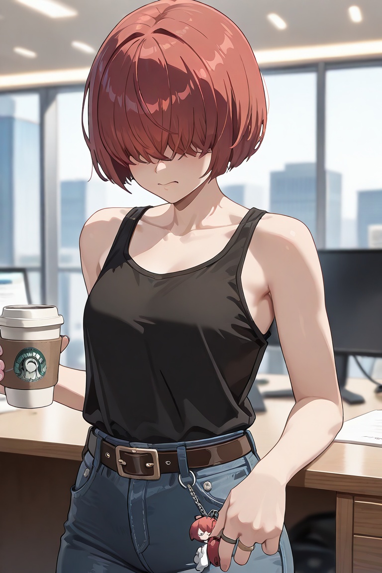 masterpiece,  1girl,  bob cut on Tensor.Art