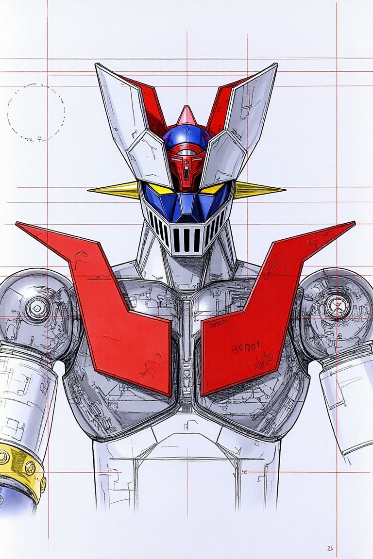 ek_maz1nger,  mecha,  Super robot on Tensor.Art