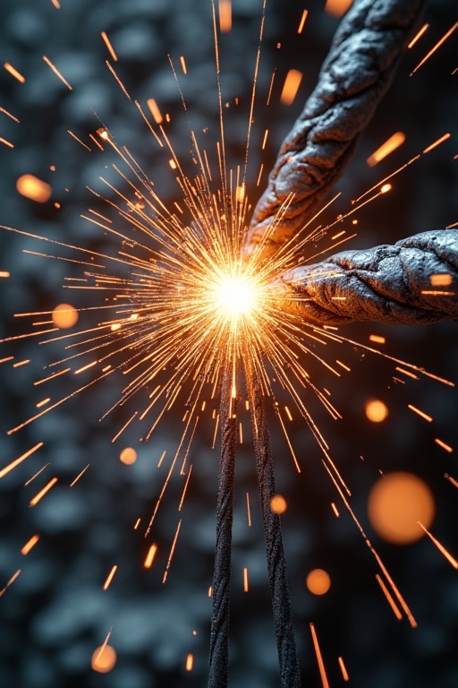 * Shoot destructive testing of bio-steel cables snapping at 1,  200MPa,  their fractal failure patterns echoing natural si...