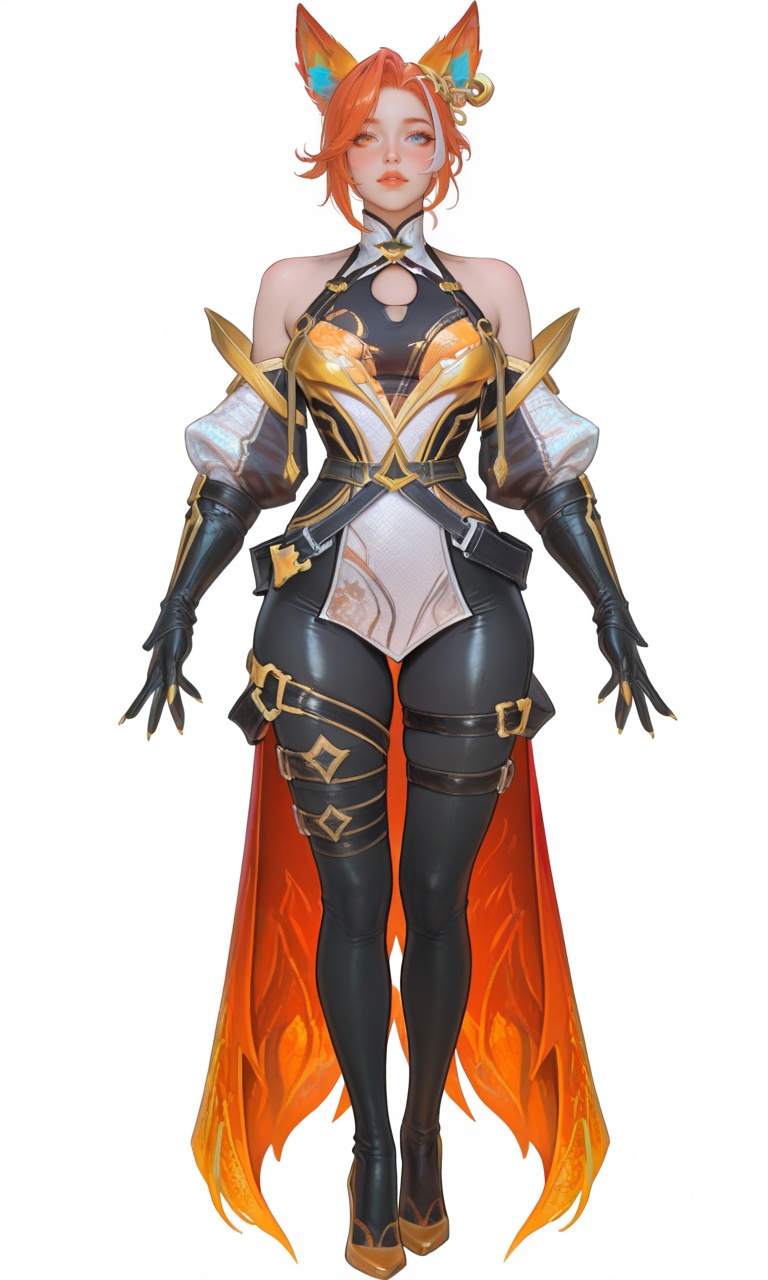 1girl,  ((,  lean_body on Tensor.Art