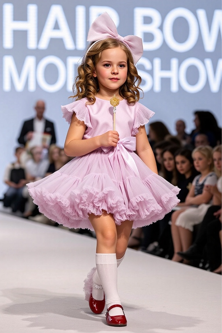 ultra-realistic film photography with minute details,  little girl in pettiskirt,  5 year-old on Tensor.Art