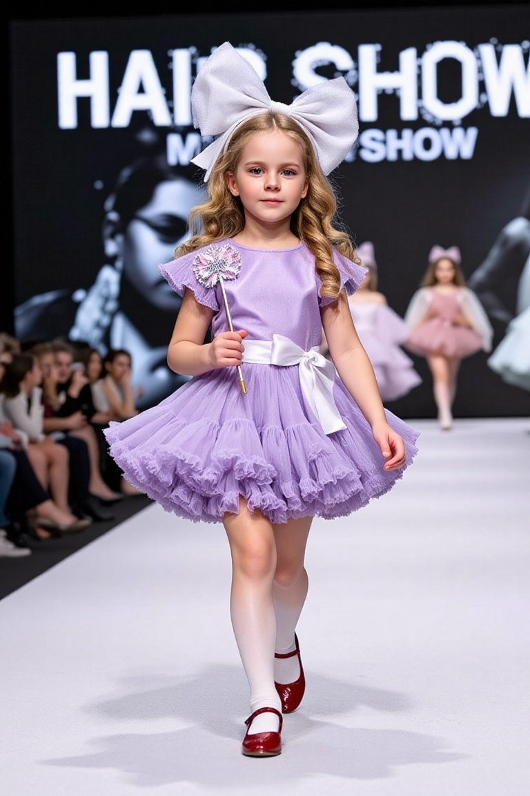 ultra-realistic film photography with minute details,  little girl in pettiskirt,  5 year-old on Tensor.Art