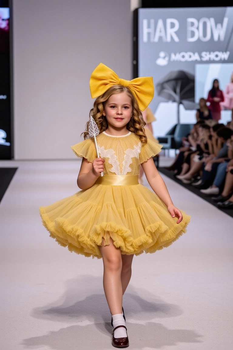 ultra-realistic film photography with minute details,  little girl in pettiskirt,  5 year-old on Tensor.Art