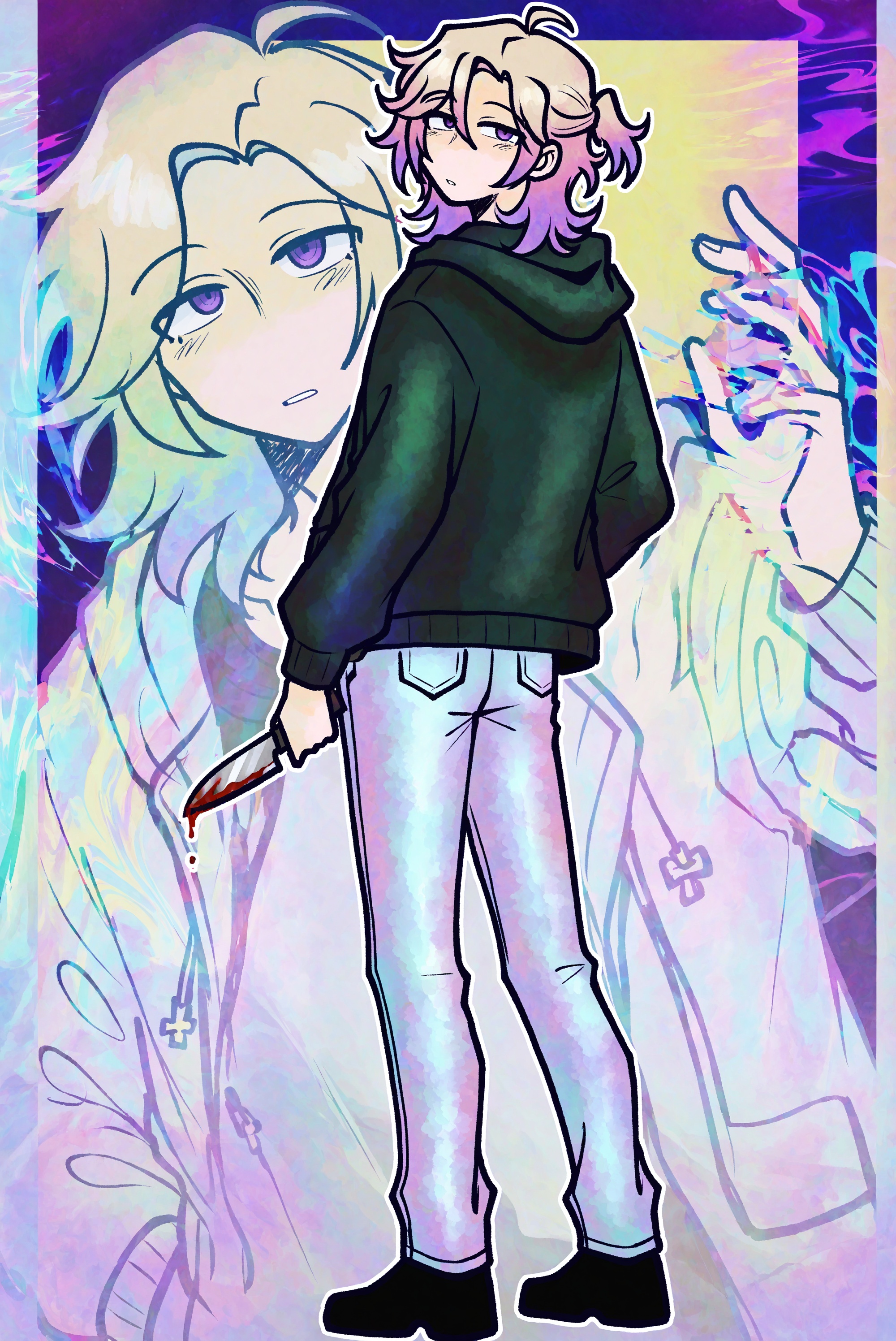 solo,  1boy,  oukawa kohaku on Tensor.Art