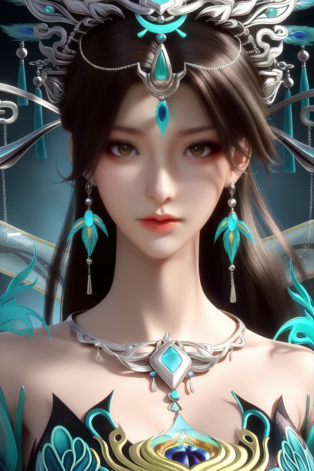 1girl,  solo,  long hair on Tensor.Art