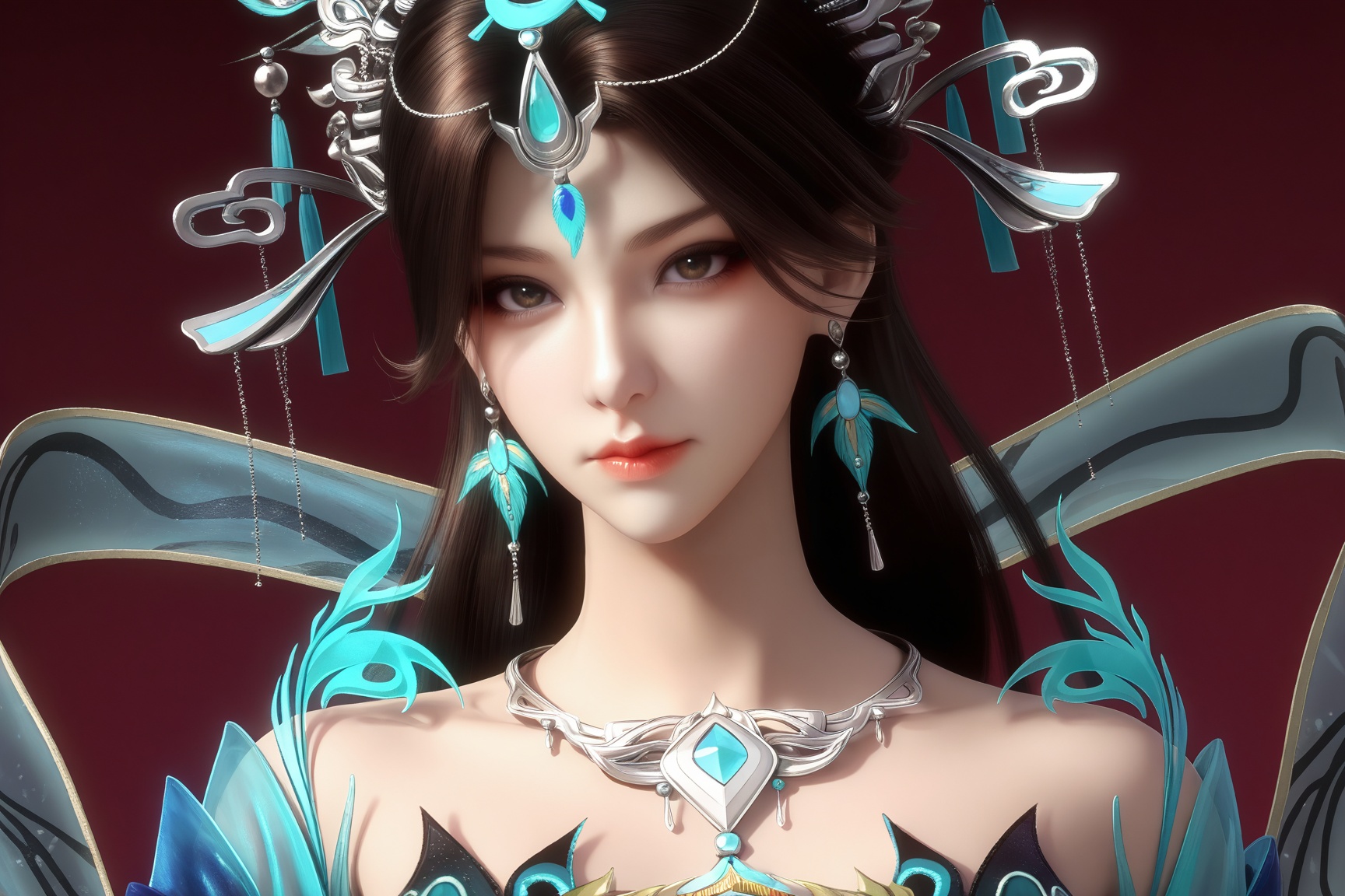 1girl,  solo,  long hair on Tensor.Art
