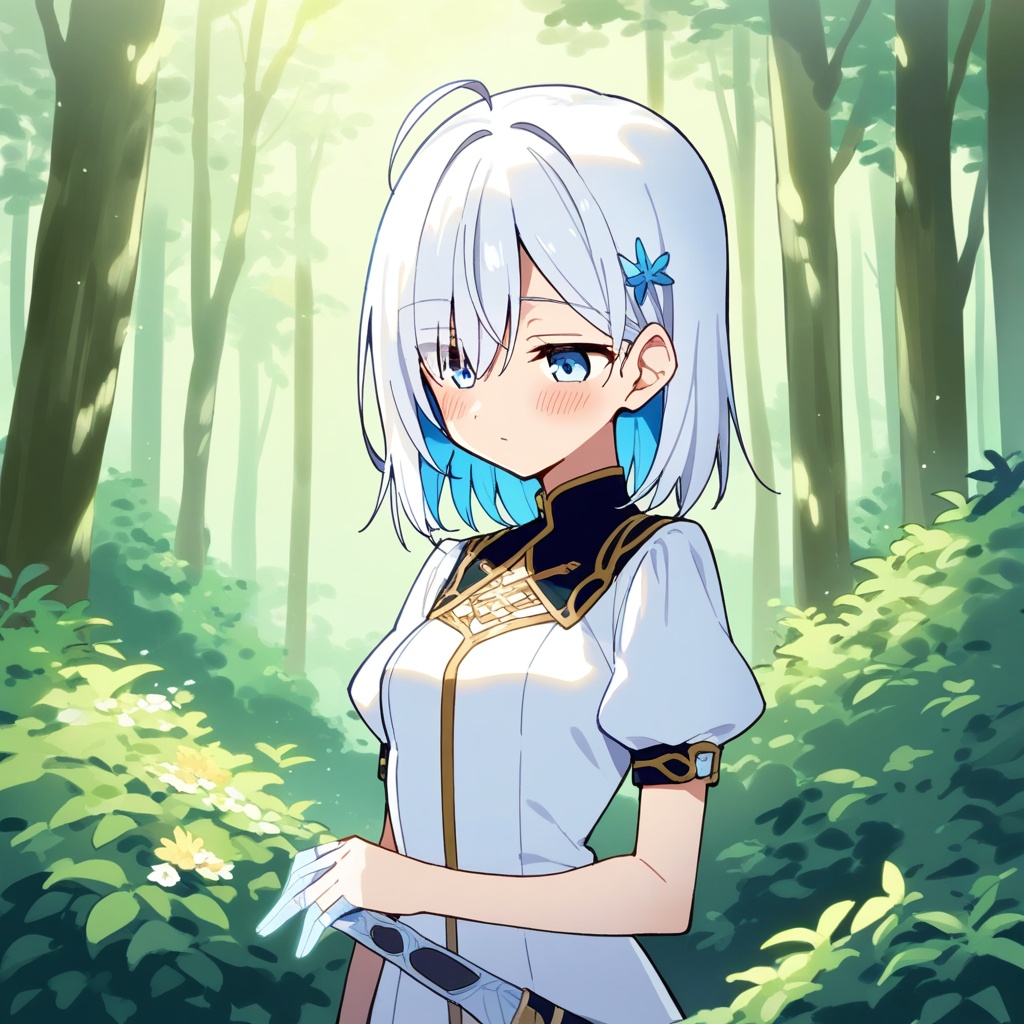 1girl,  solo,  anime style on Tensor.Art
