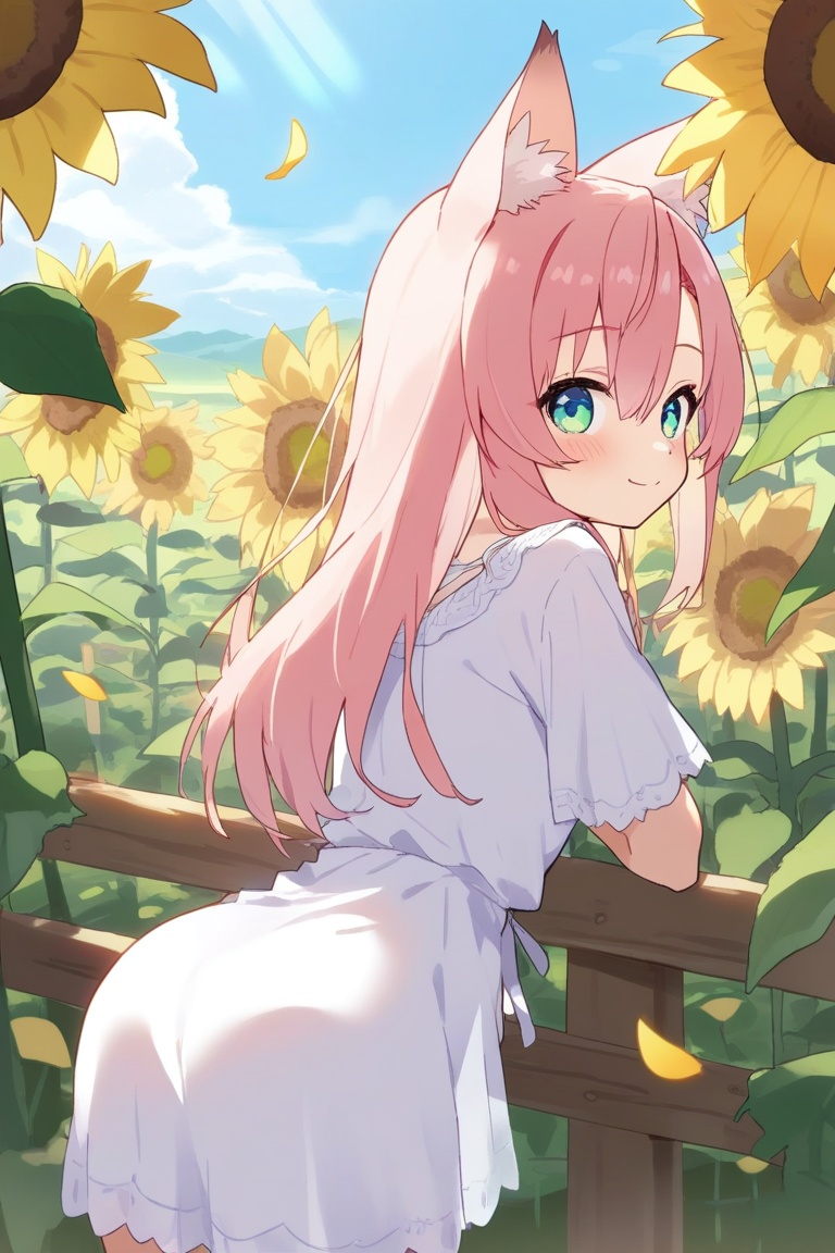 cute girl,  slim body,  Virtual YouTuber on Tensor.Art