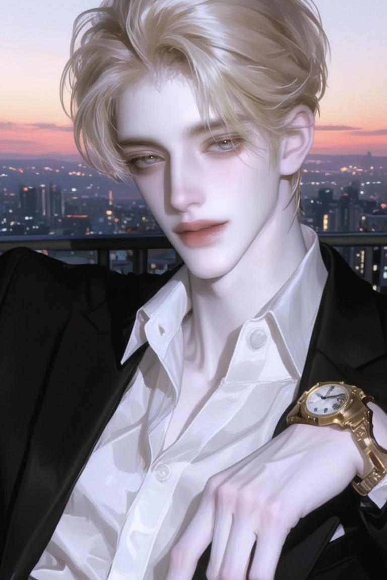 (((Upper body))),  1 man,  male on Tensor.Art