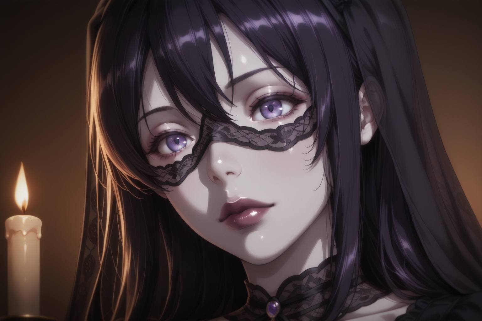(((1 girl,  solo: 1.7))),  cinematic close-up of gothic woman on Tensor.Art
