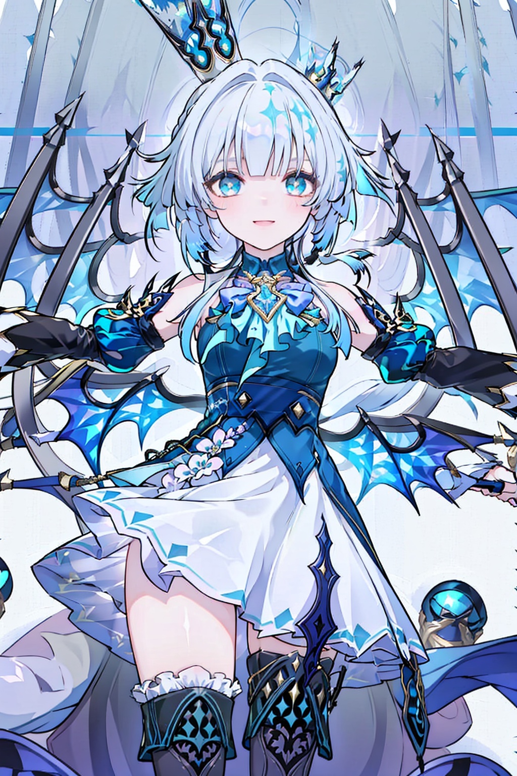 Snow,  Snow,  Thigh exposed on Tensor.Art