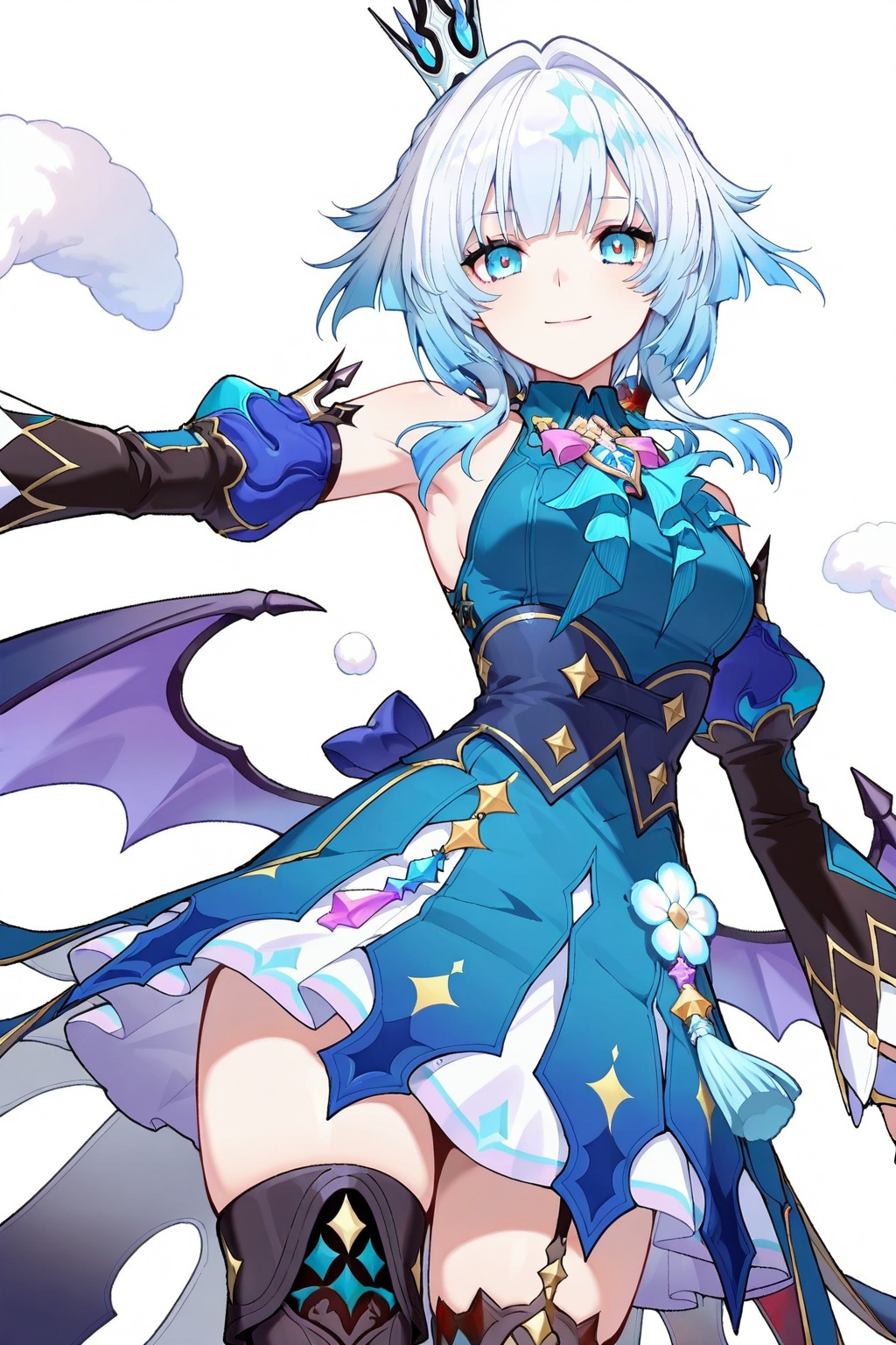 Snow,  Snow,  Thigh exposed on Tensor.Art