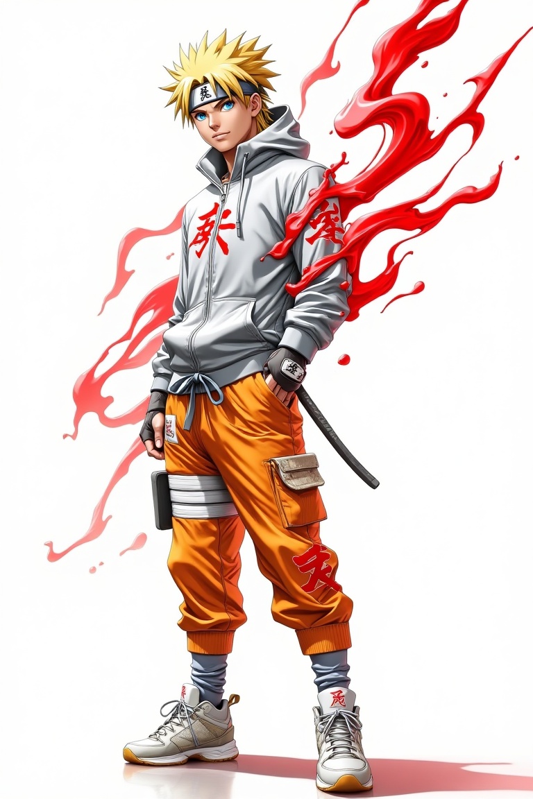 urban_naruto,  full body,  detailed anime style on Tensor.Art