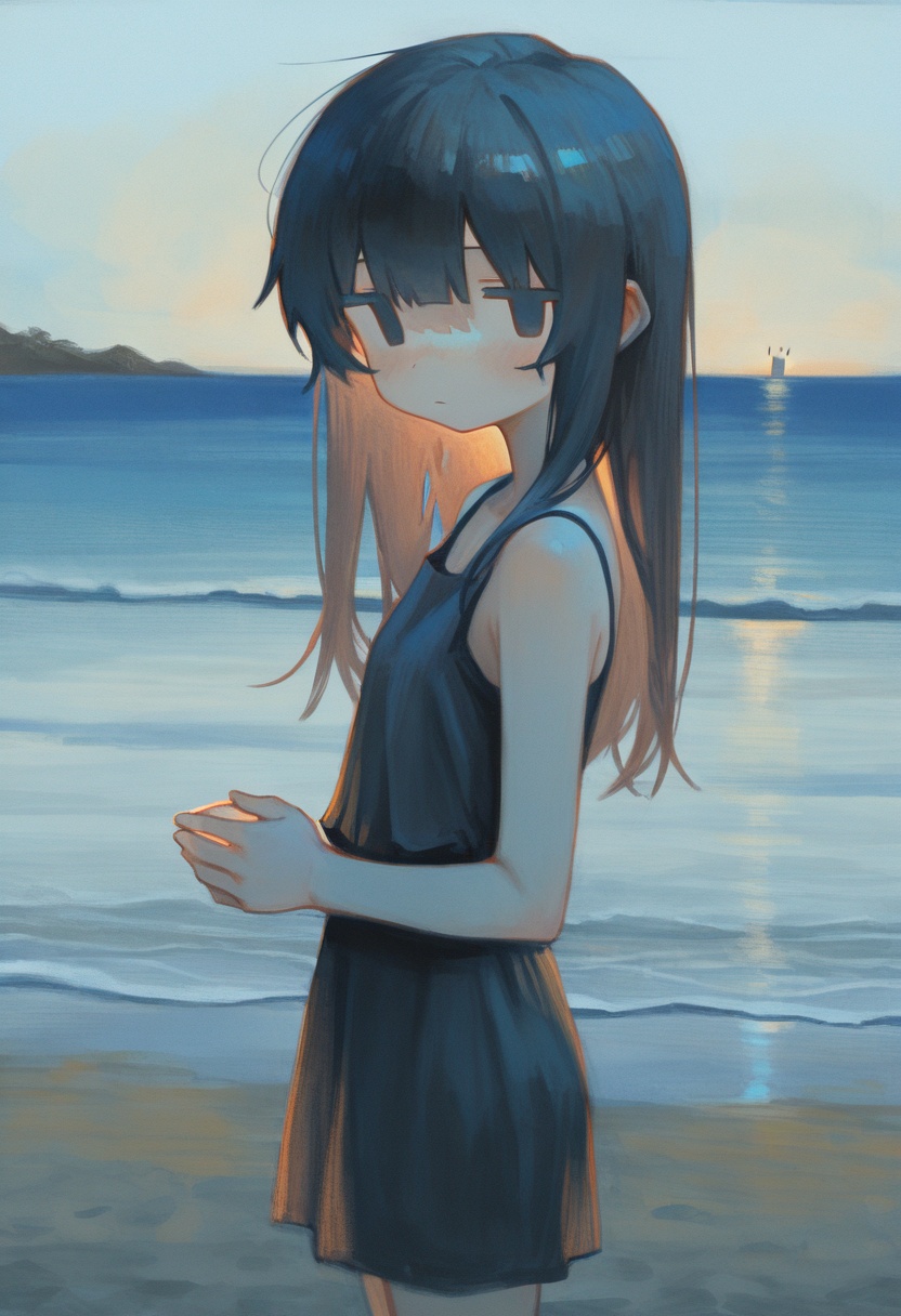 1girl,  solo,  no pupils on Tensor.Art