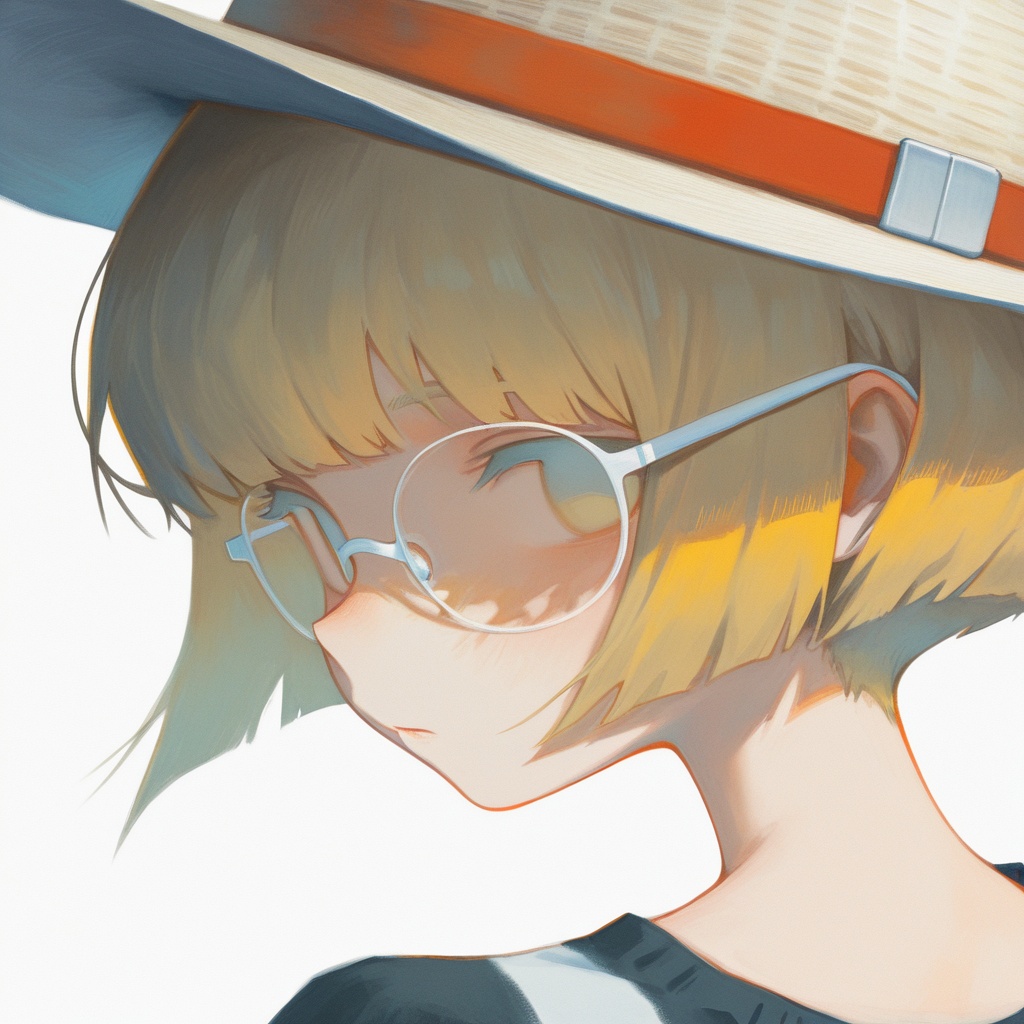 1girl,  solo,  blonde hair on Tensor.Art