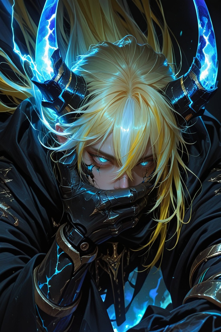 jjv,  1boy,  close up on Tensor.Art