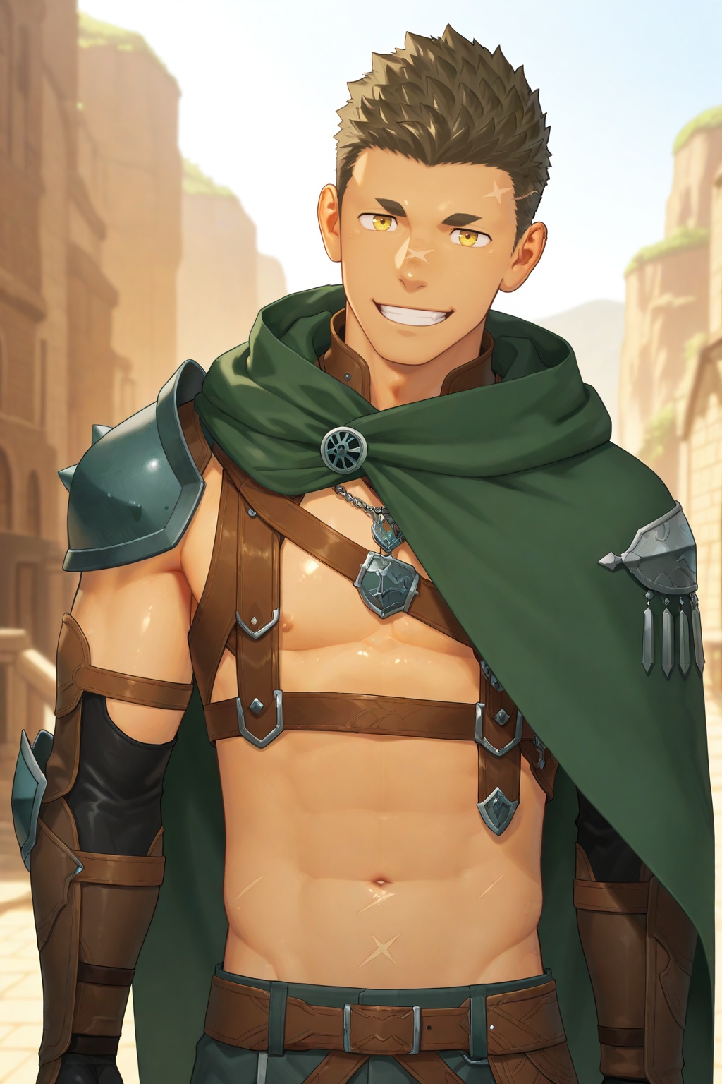 1boy,  solo,  male focus on Tensor.Art