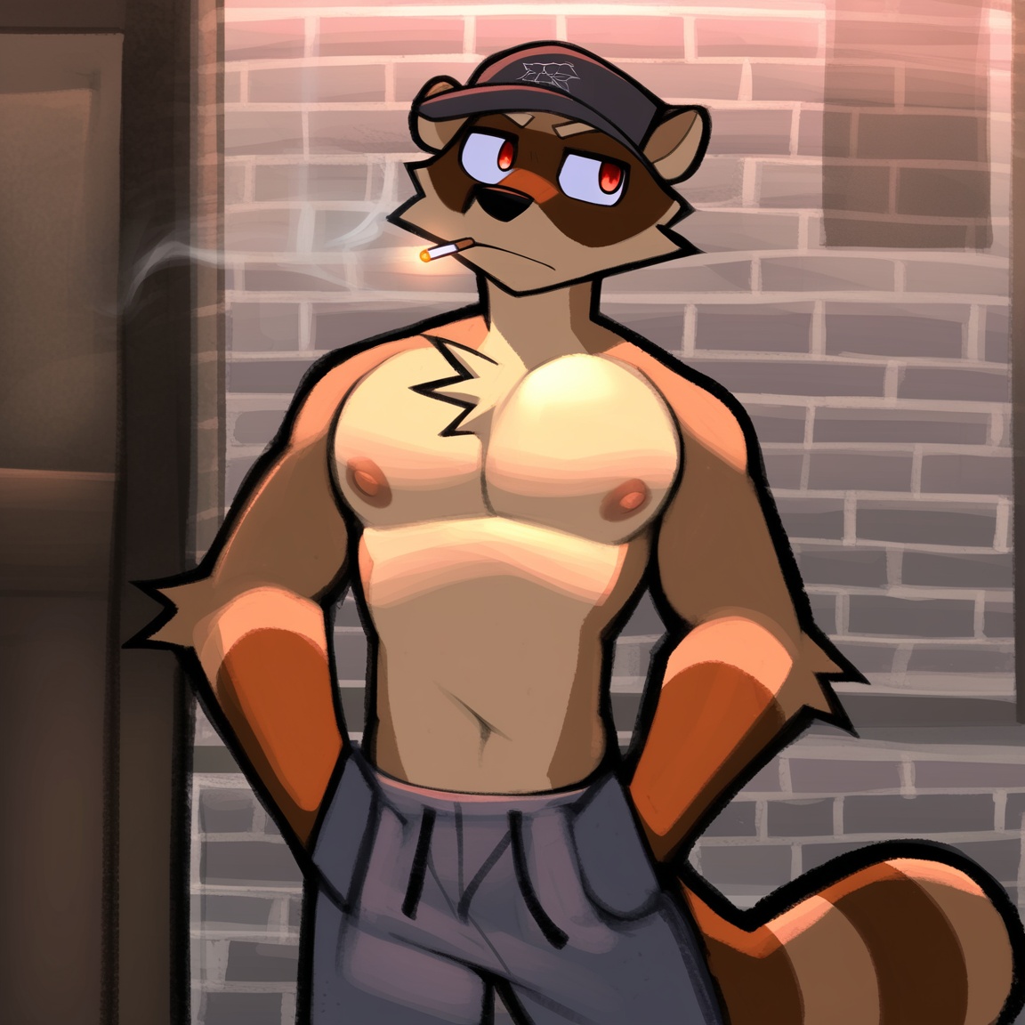 rygelspkb,  procyonid,  raccoon on Tensor.Art