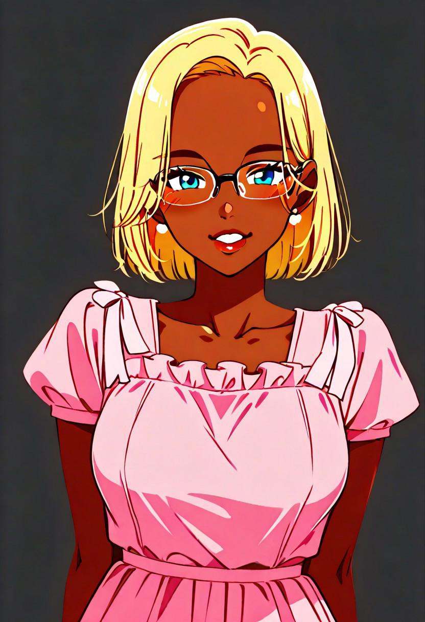 score_9,  1girl,  glasses on Tensor.Art