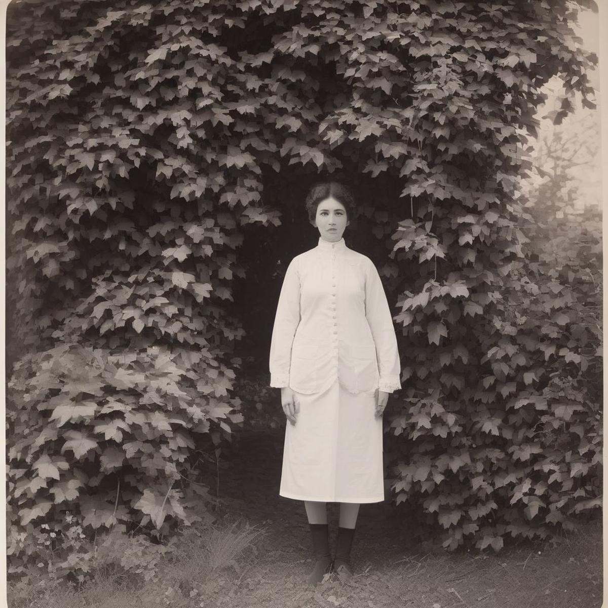 19th century,  antique photo,  monochrome on Tensor.Art