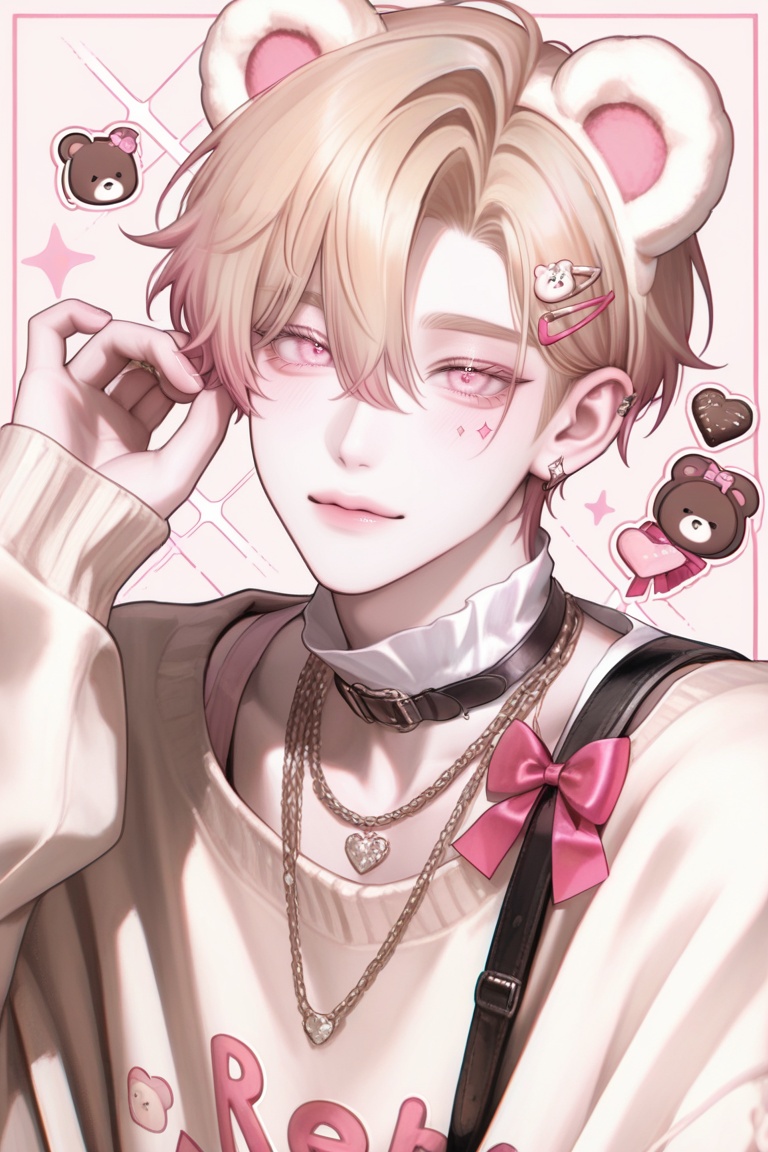 (1boy: 1.2),  (cute boy: 1.2),  (short hair: 1.3) on Tensor.Art