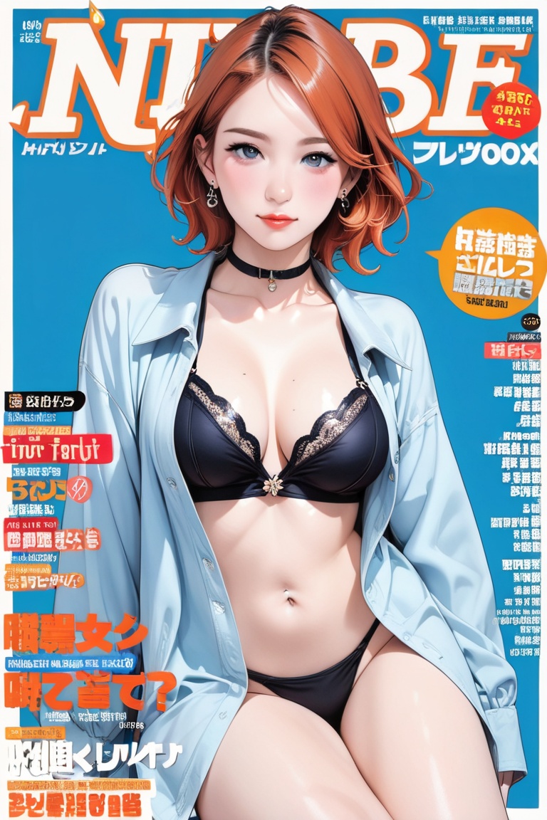 1girl,  thigh up body,  open clothes on Tensor.Art