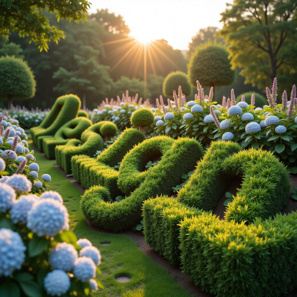 ## The park's Living Alphabet From a small hill,  a charming picture opens up: an unusual pattern of living letters spread...