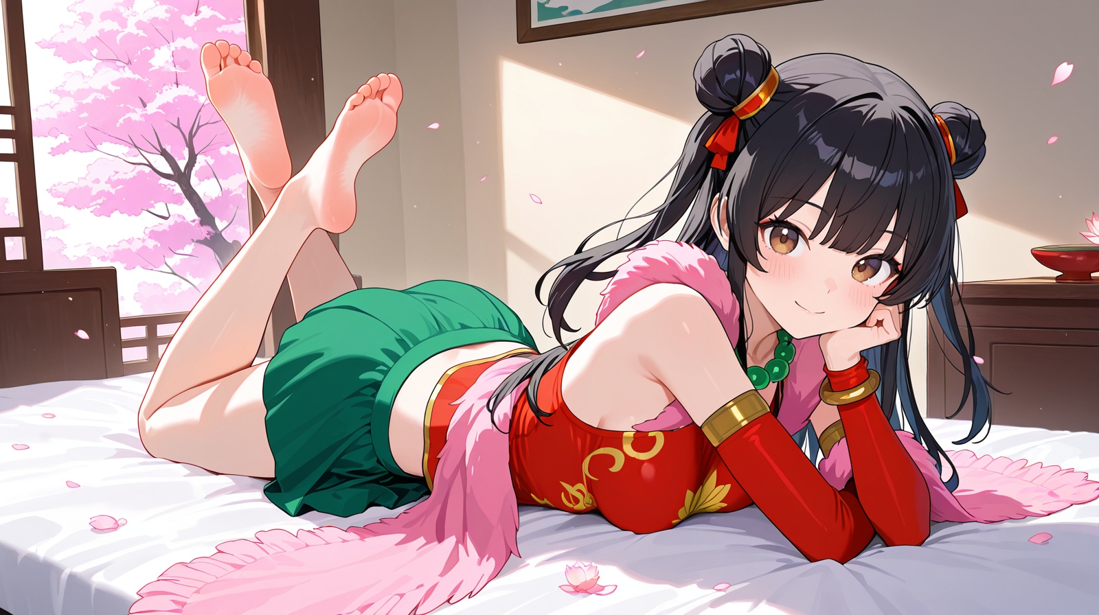 babatuos nezha,  1girl,  solo on Tensor.Art