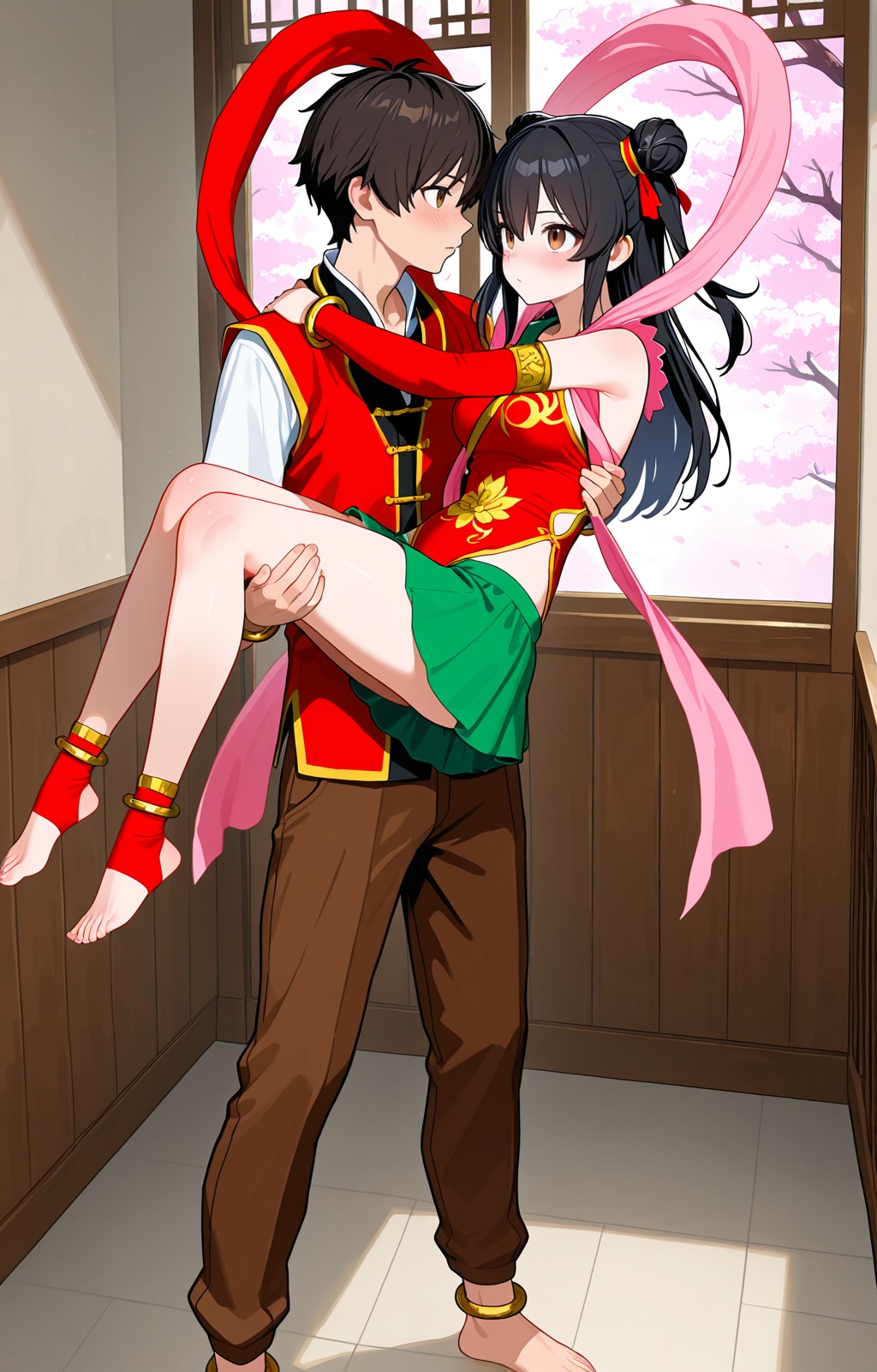 babatuos nezha,  1girl,  solo on Tensor.Art