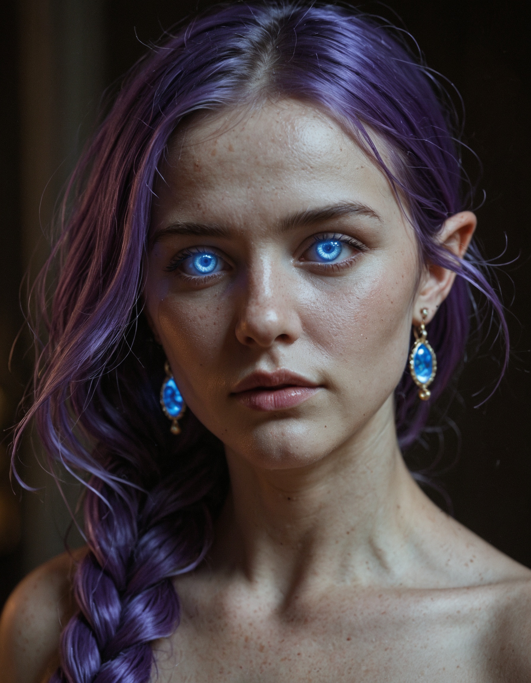 1girl,  portrait,  elf woman on Tensor.Art
