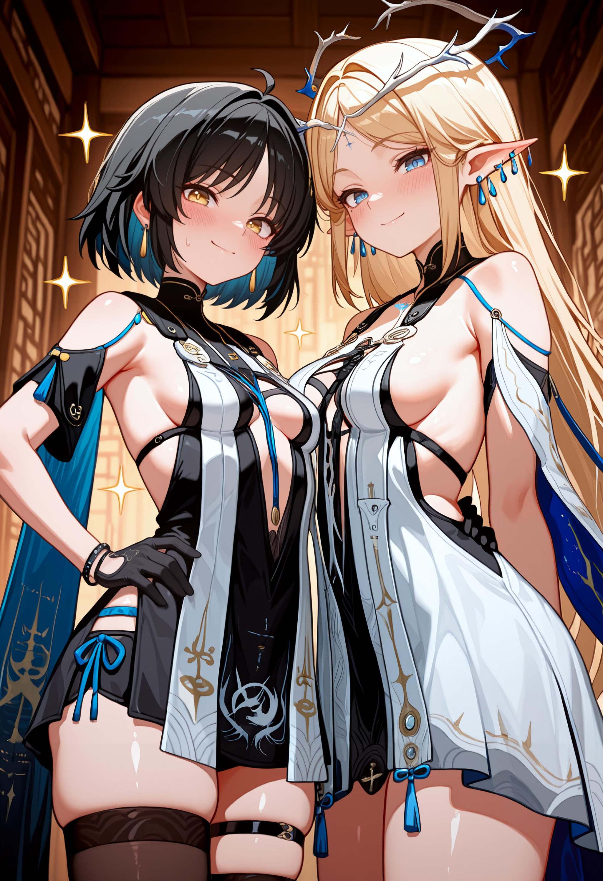 2girls,  multiple girls, on Tensor.Art