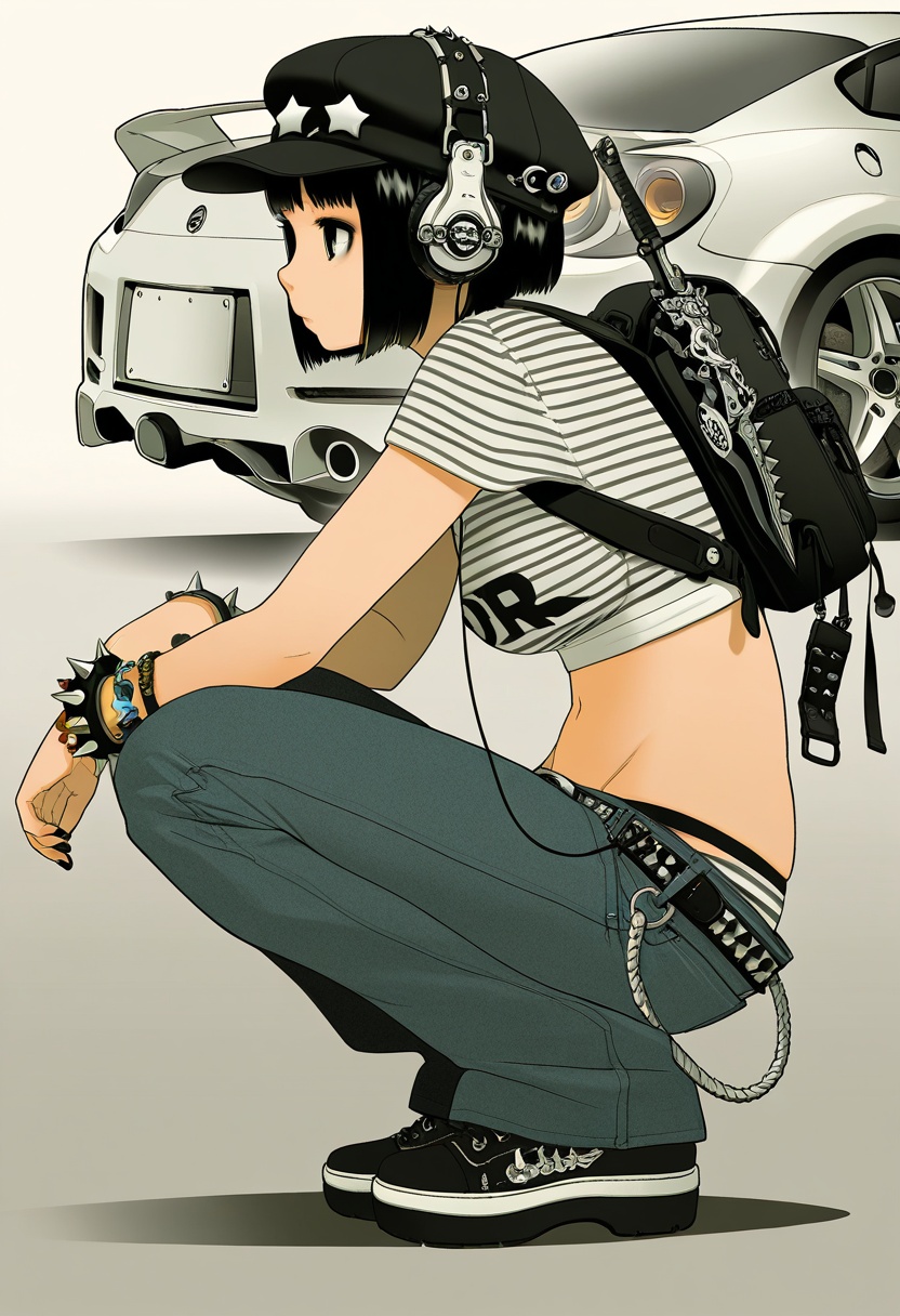 1girl,  solo,  short hair on Tensor.Art