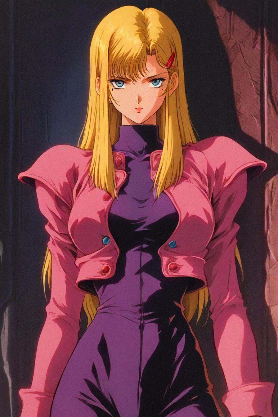fuurinji miu,  blonde hair,  long hair on Tensor.Art