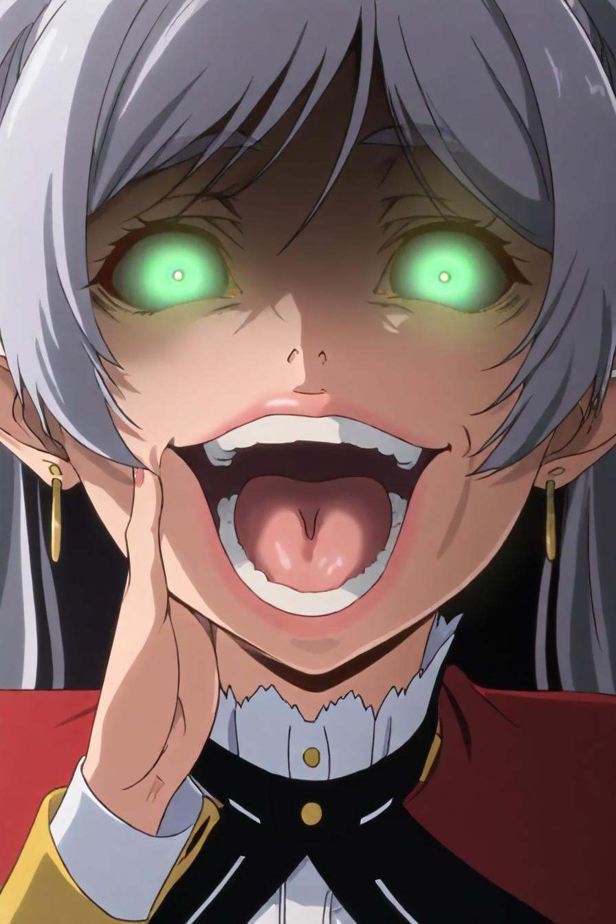 long hair,  twintails,  green eyes on Tensor.Art