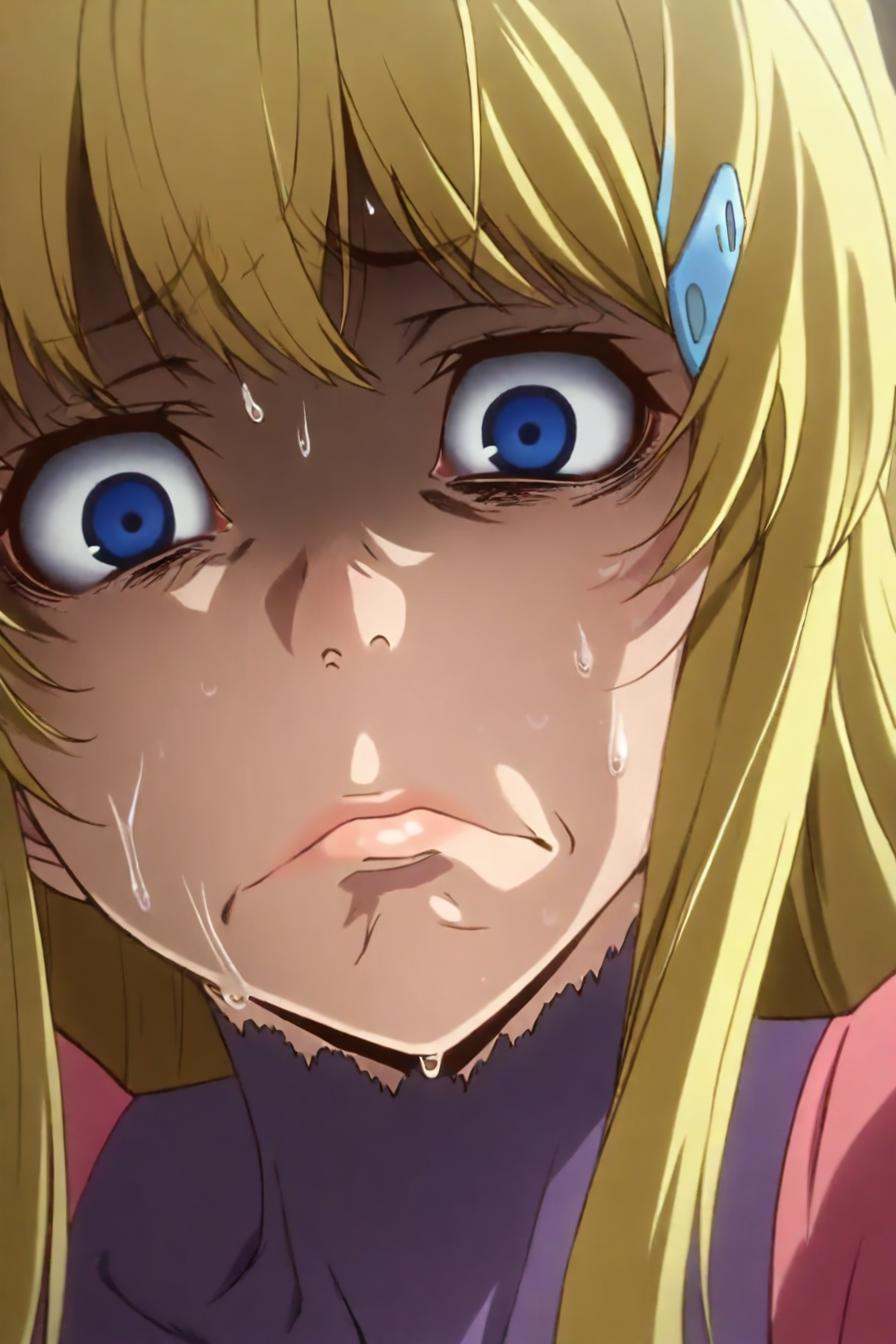 fuurinji miu,  blonde hair,  long hair on Tensor.Art
