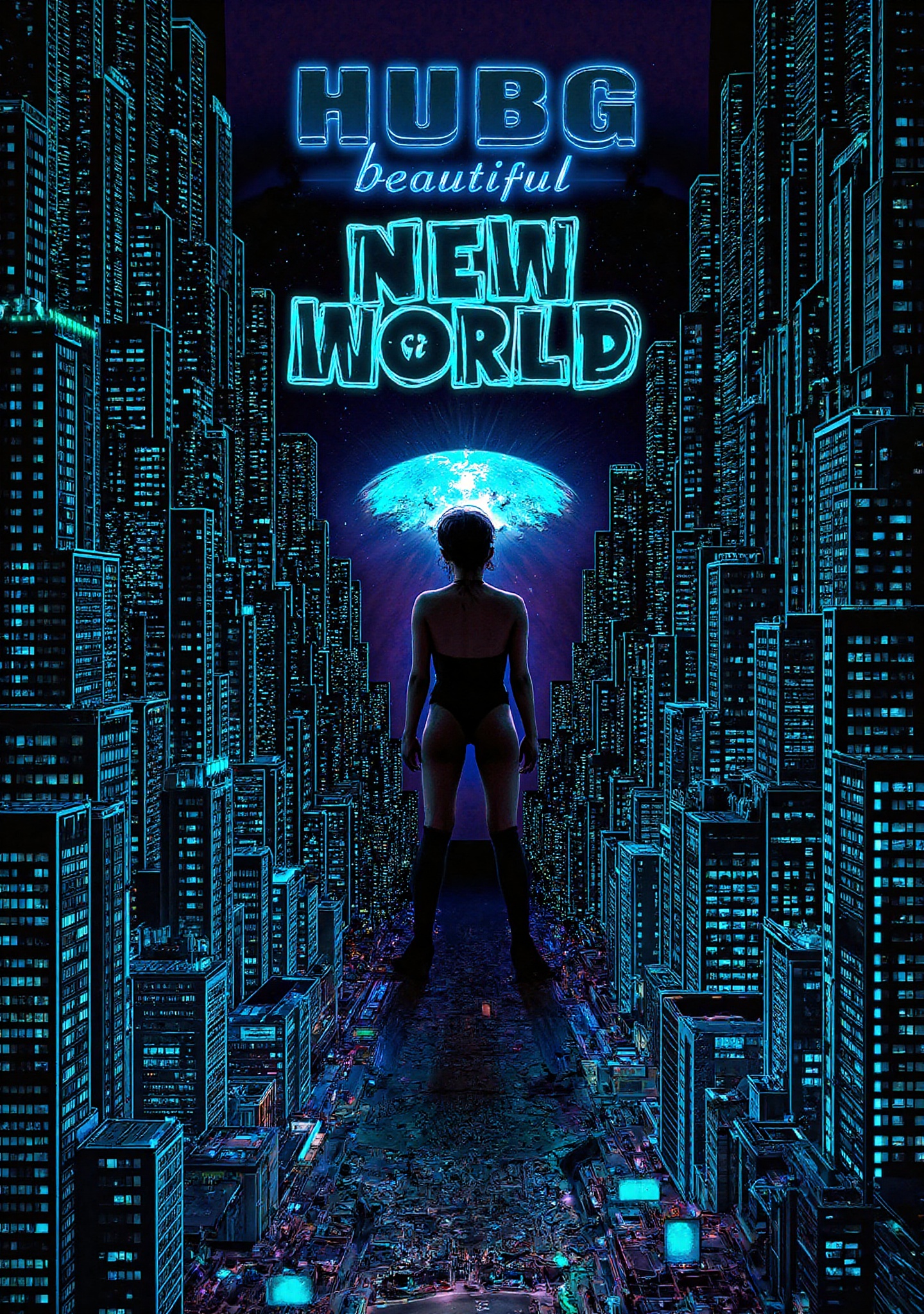 A Cyberpunk Dystopian Graphic Novel featuring a disgraced netrunner in a vertically stratified,  neon-drenched megacity. E...