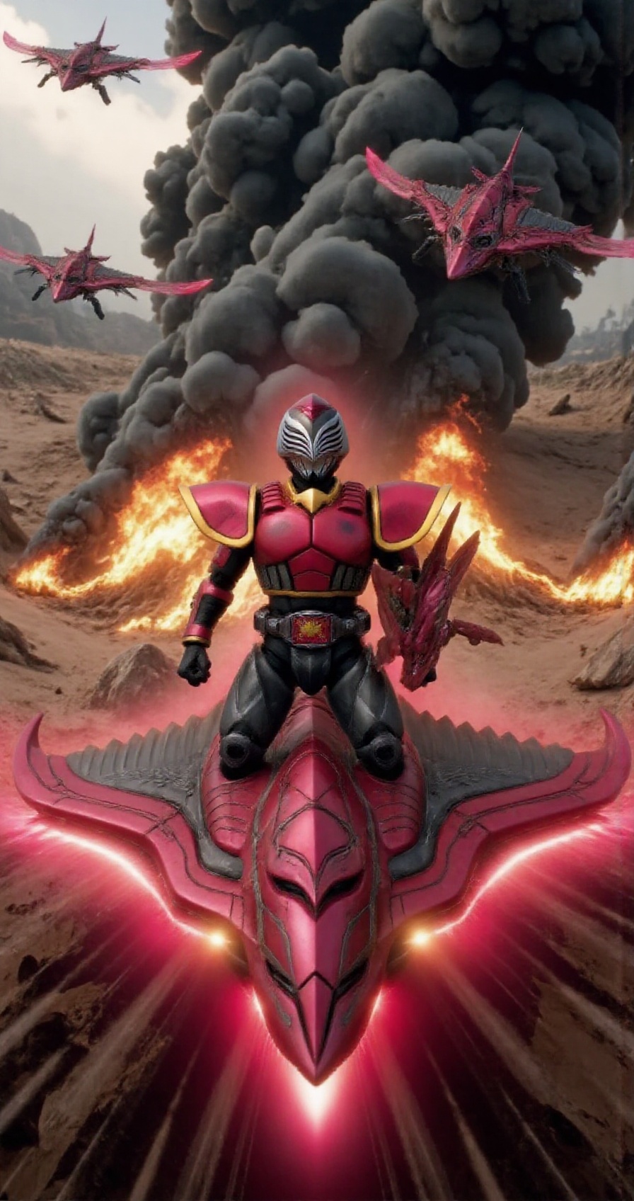 cinematic style,  raia-rider-style,  evildiver-mech-style on Tensor.Art