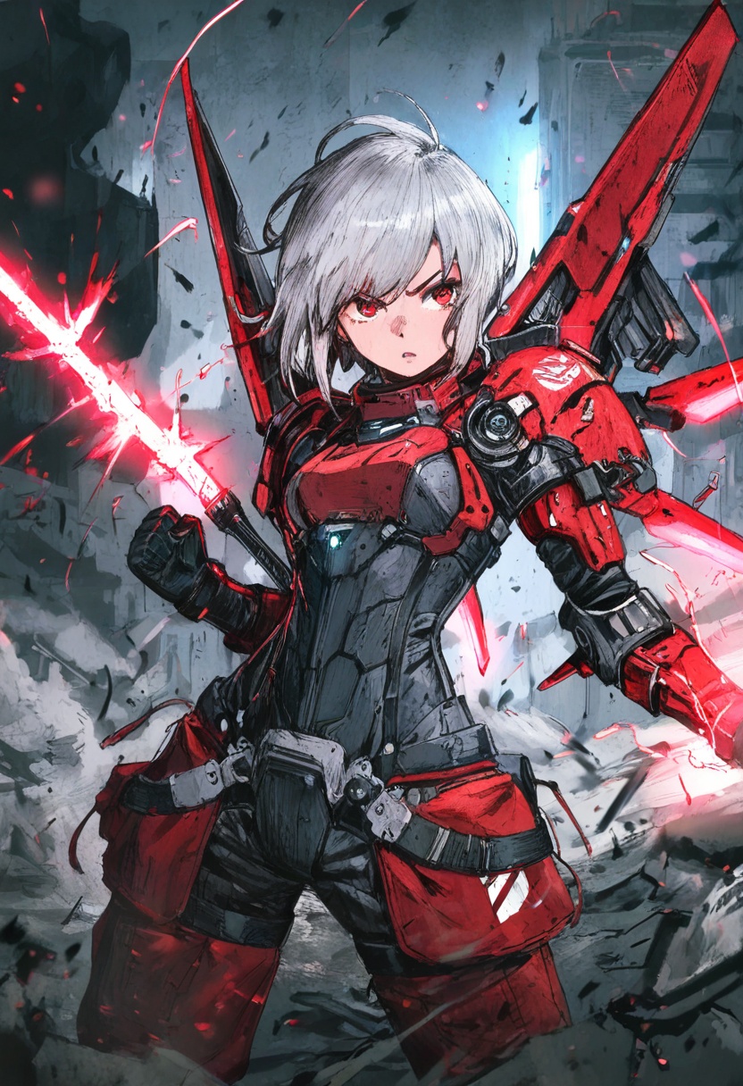 d4rk sketch,  1girl,  solo on Tensor.Art