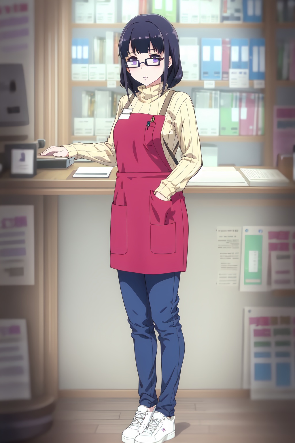 Shiori Matsuura,  anime style,  masterpiece on Tensor.Art