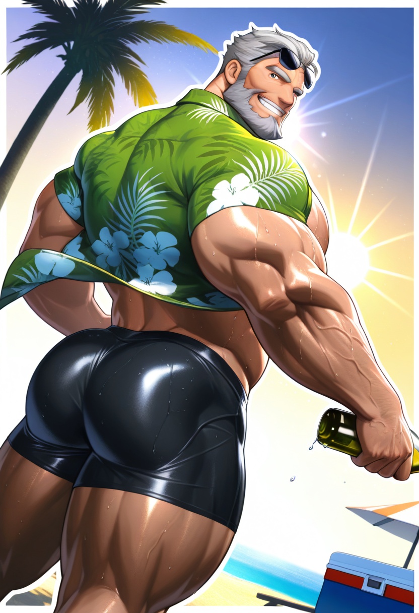 1boy,  1male,  bara on Tensor.Art