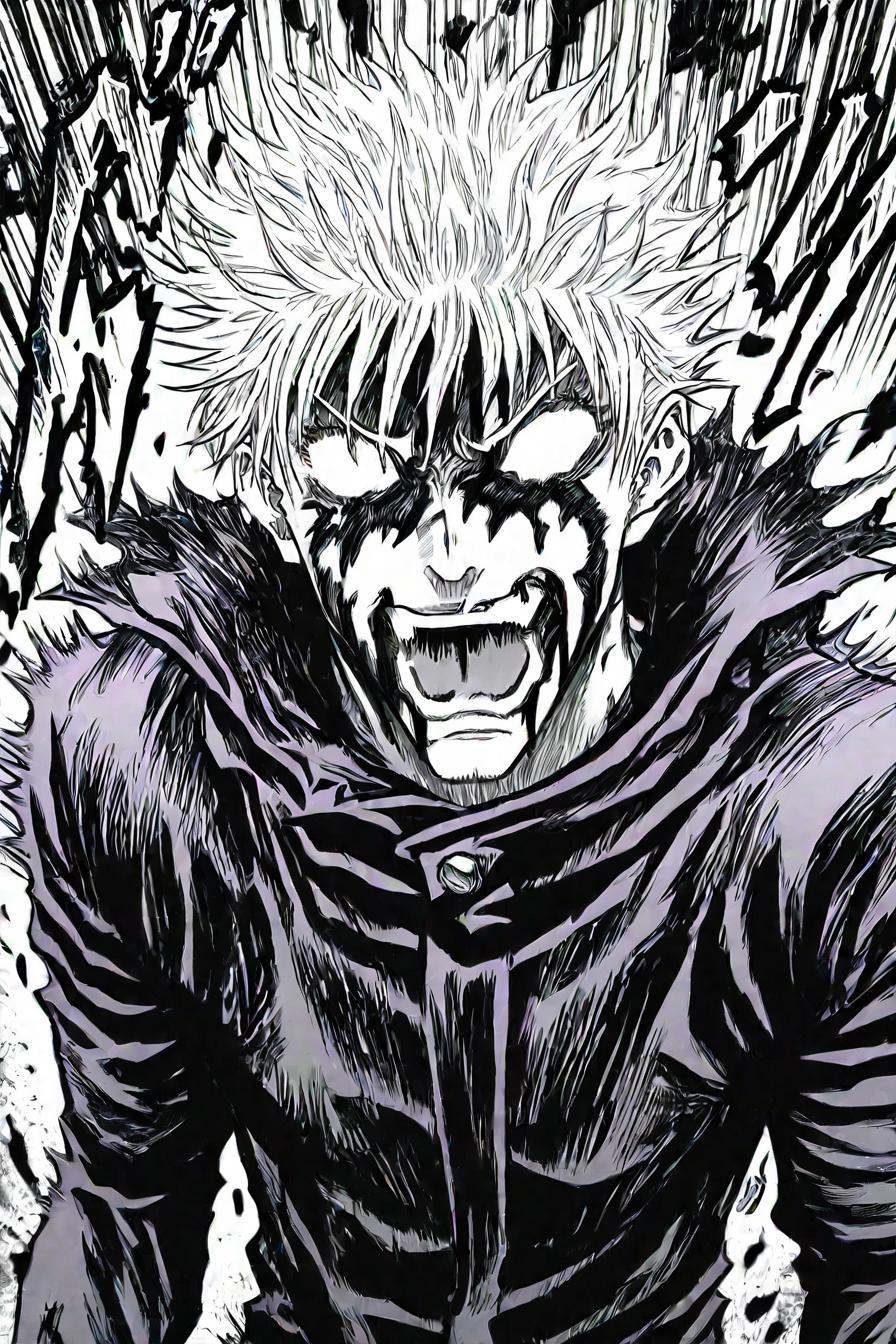 SatoruGojo,  gojou satoru,  white hair on Tensor.Art