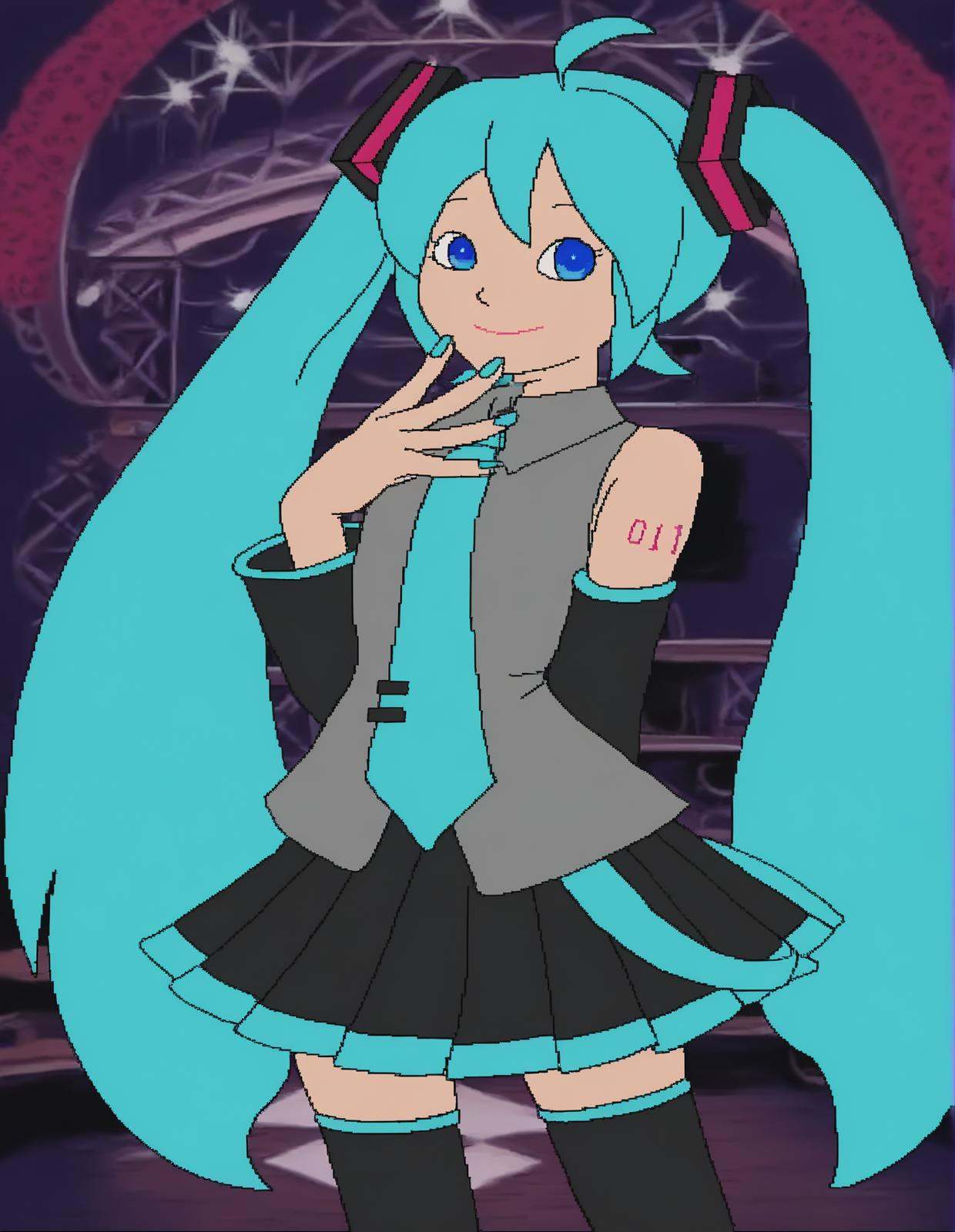 cdi style,  flat colors,  1girl on Tensor.Art