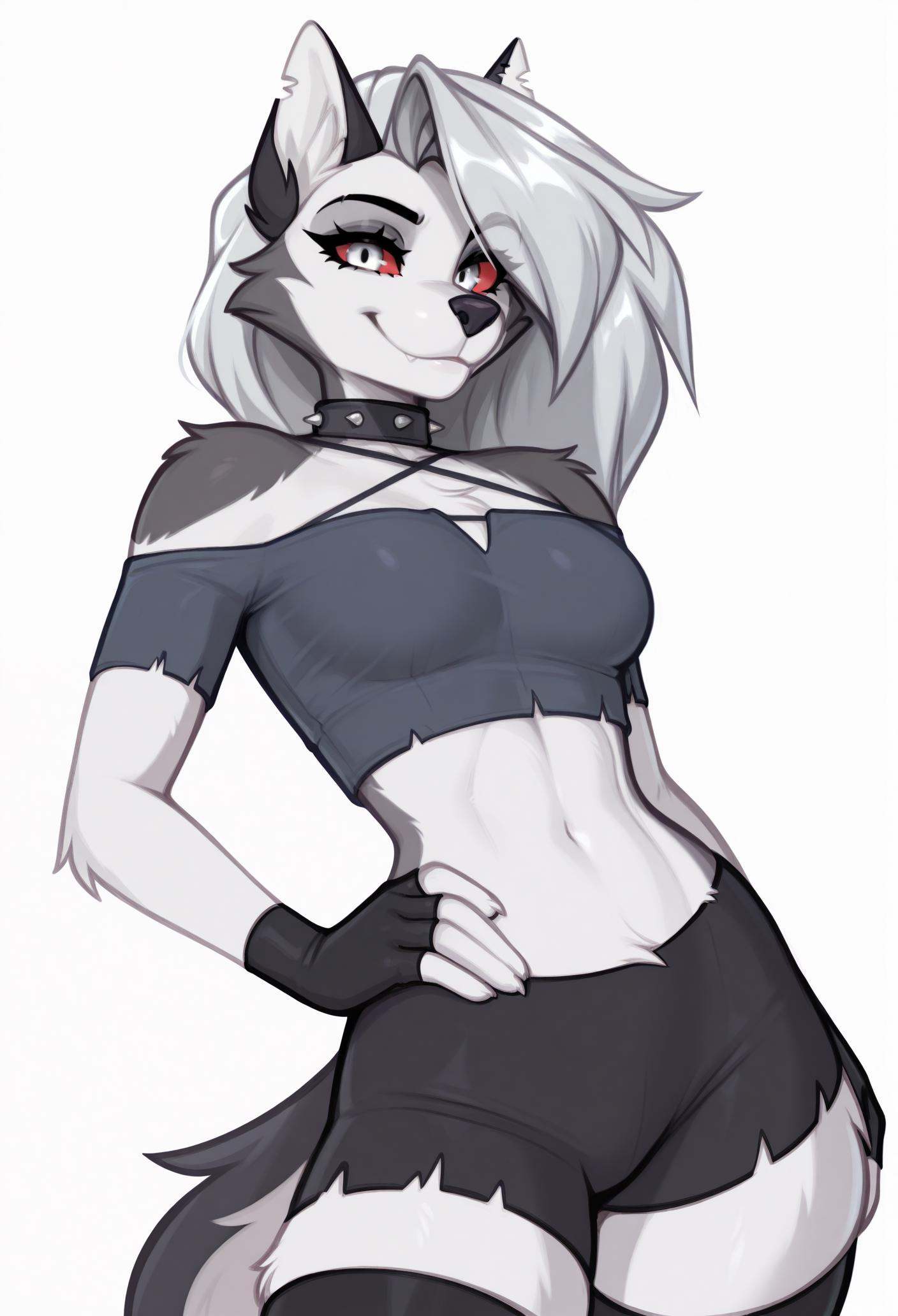 1girl,  solo,  hand on own hip on Tensor.Art