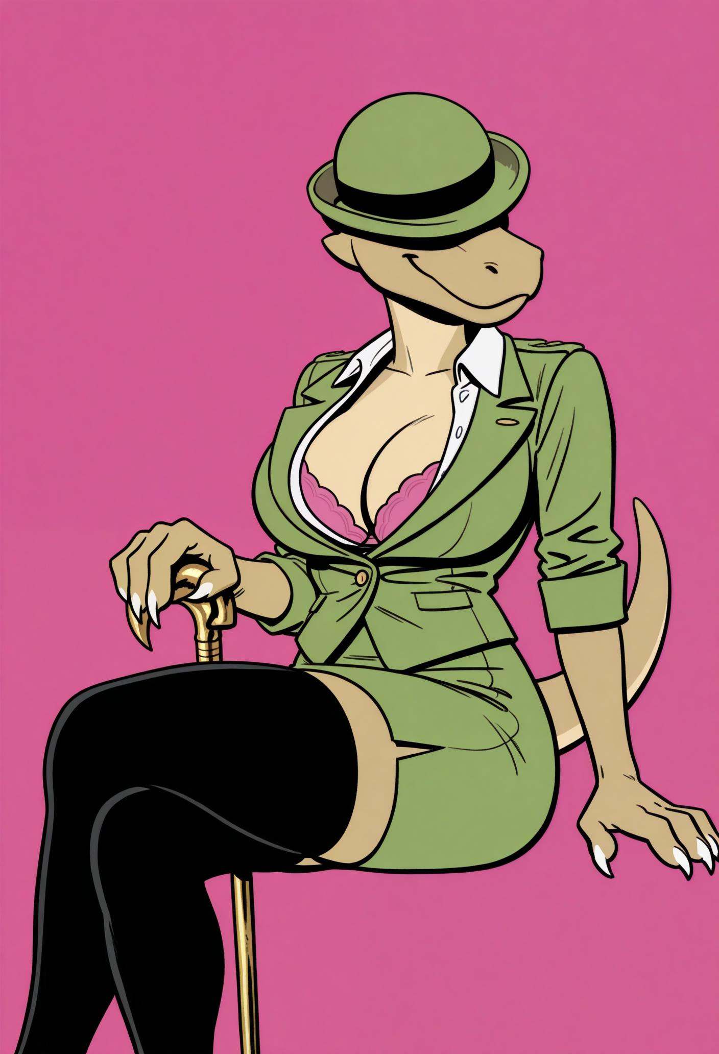 1girl,  solo,  large breasts on Tensor.Art