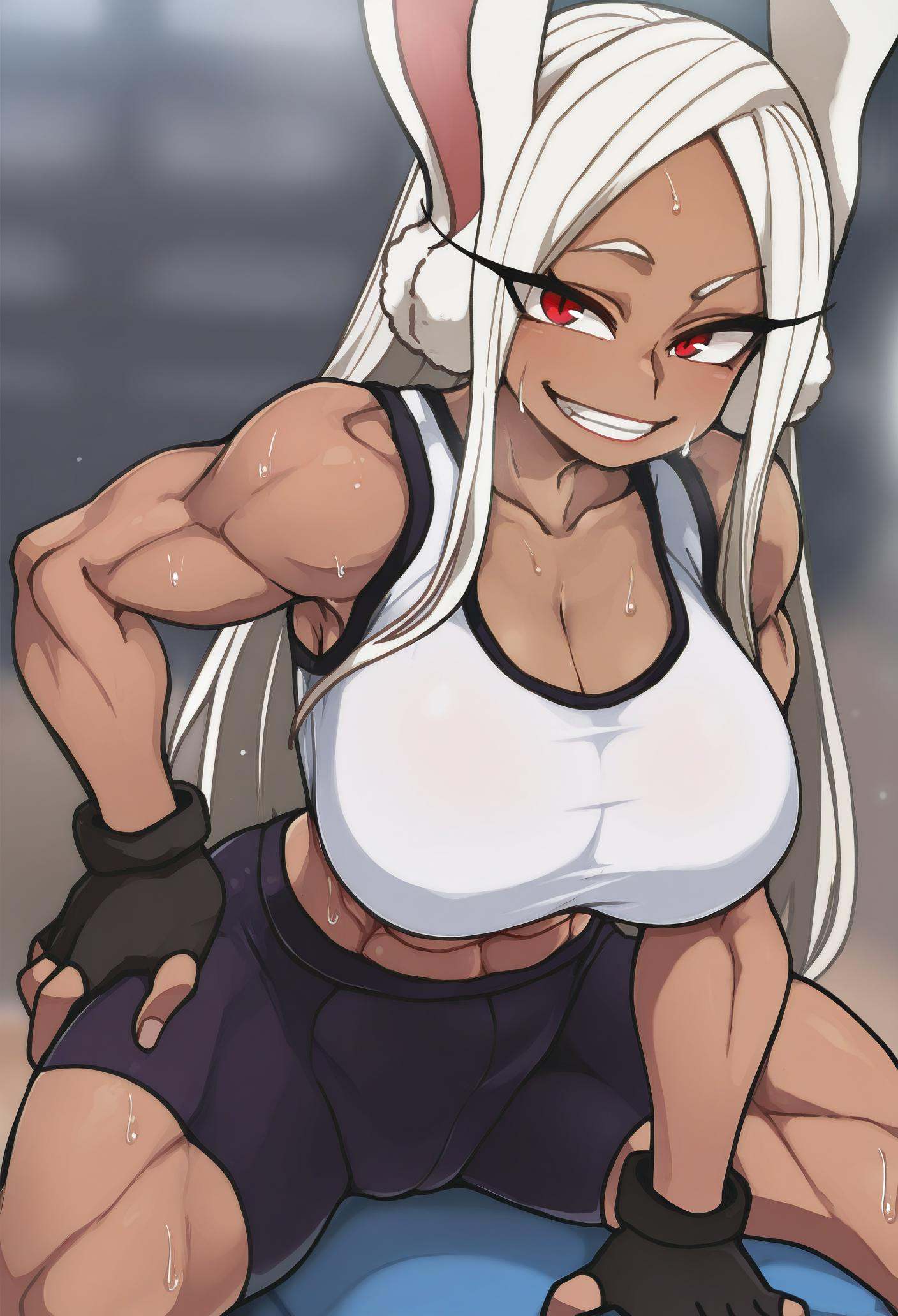 1girl,  solo,  mirko on Tensor.Art