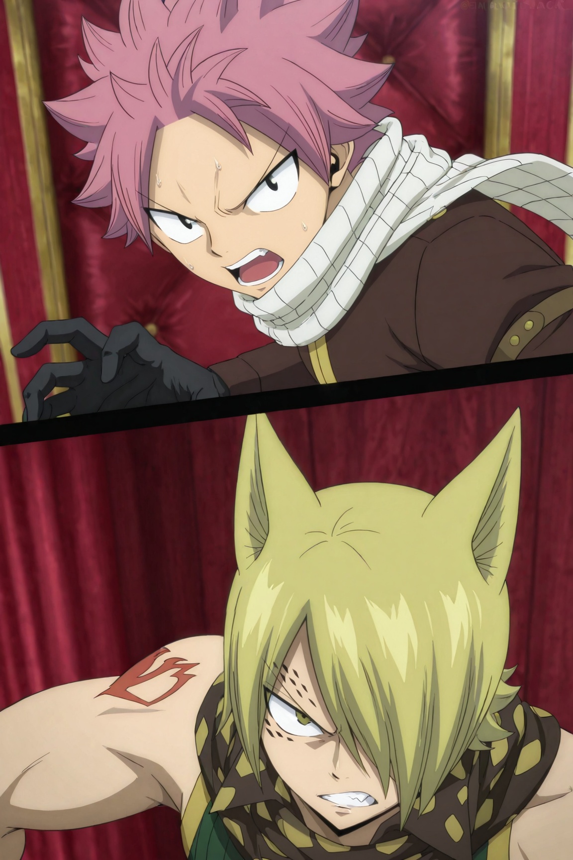 BREAK Jackal,  blonde hair,  hair over one eye on Tensor.Art