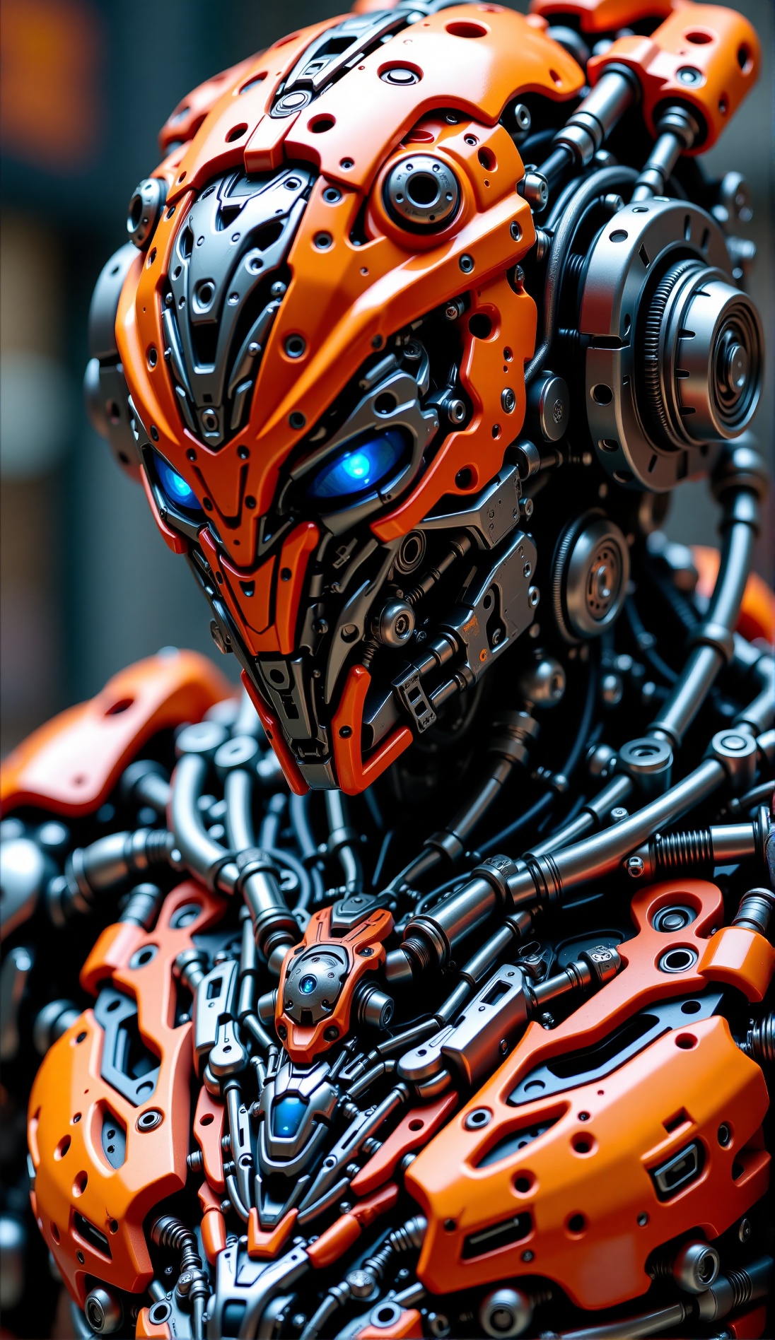 Dark_fantasy,  cyberpunk,  one man on Tensor.Art